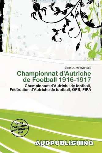 Championnat D'Autriche de Football 1916-1917