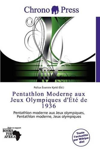 Pentathlon Moderne Aux Jeux Olympiques D' T de 1936