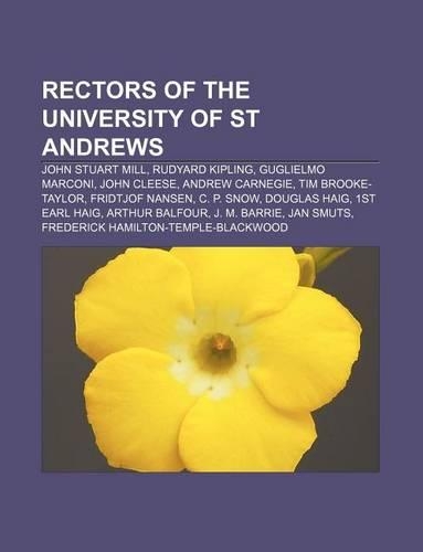 Rectors of the University of St Andrews