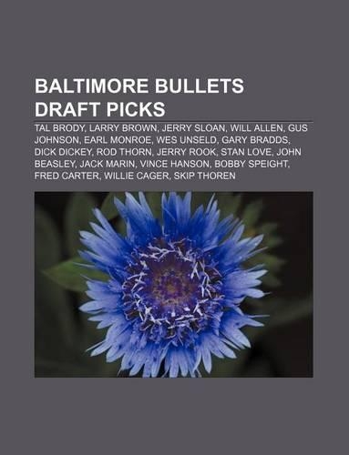 Baltimore Bullets Draft Picks