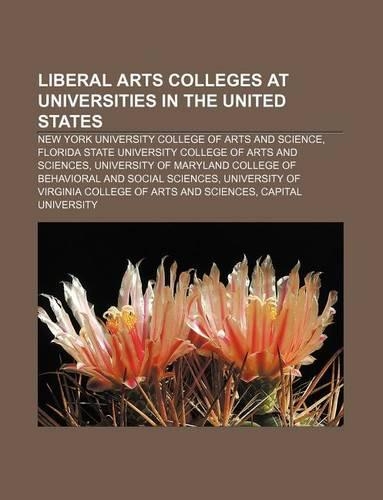 Liberal Arts Colleges at Universities in the United States