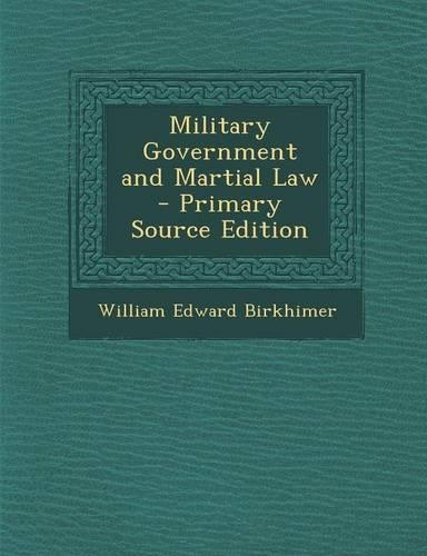 Military Government and Martial Law