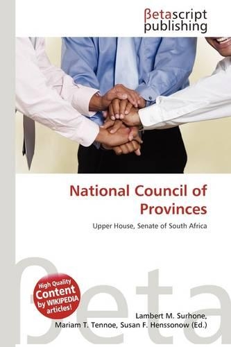 National Council of Provinces: (English)