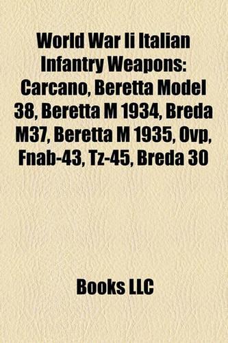 World War II Italian Infantry Weapons