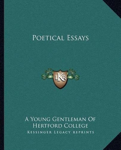 Poetical Essays