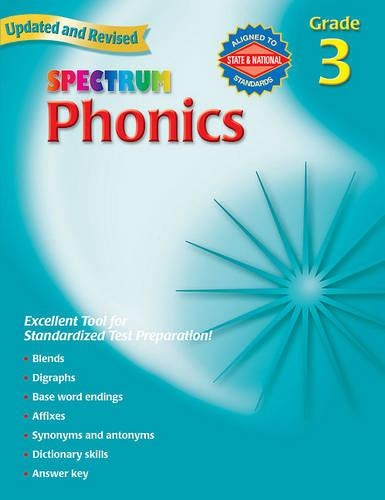 Phonics, Grade 3: Grade 3(Spectrum)