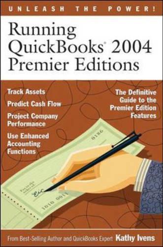 Running QuickBooks 2004 Premier Editions