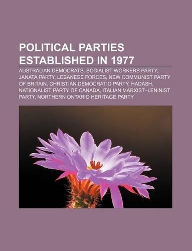 Political Parties Established in 1977