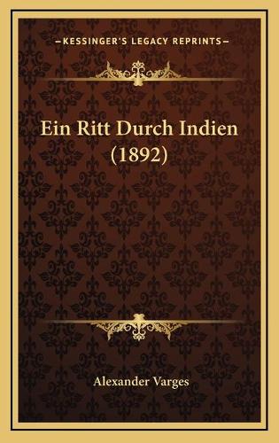 Ein Ritt Durch Indien (1892)