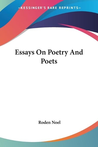 Essays On Poetry And Poets: (English)