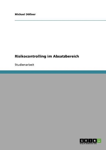 Risikocontrolling im Absatzbereich