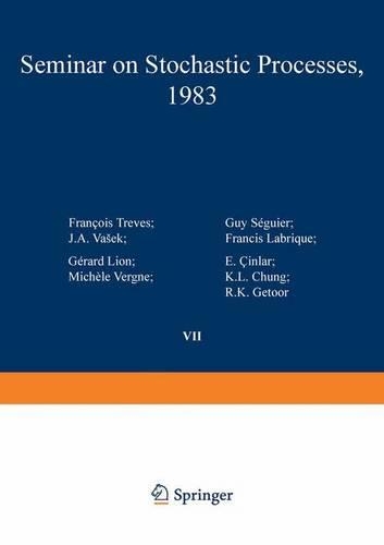 Seminar on Stochastic Processes, 1983