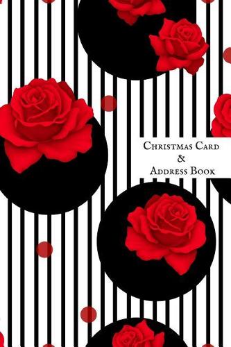 Christmas Card & Address Book: Portable Christmas Card List Recorder and Address Book Organizer Holiday Shopping List Planner Notebook