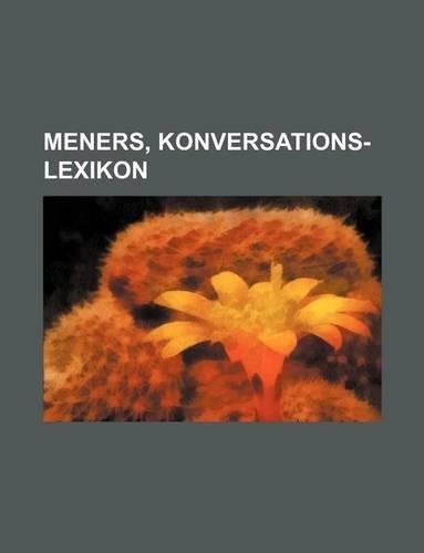 Meners, Konversations-Lexikon