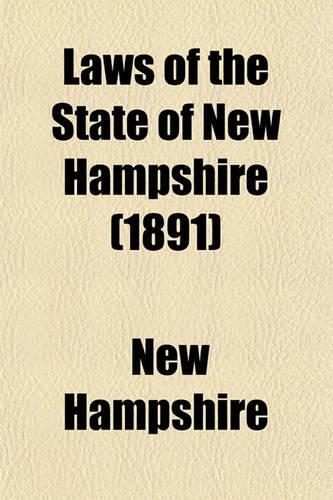 Laws of the State of New Hampshire (1891)