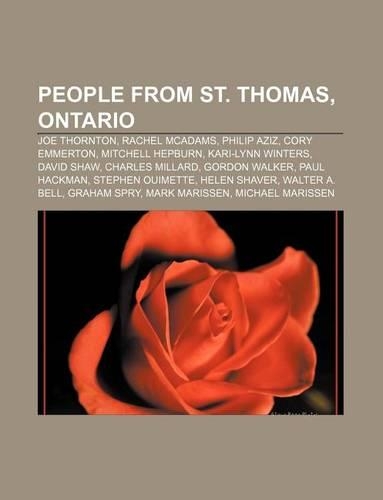 People from St. Thomas, Ontario