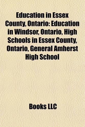 Education in Essex County, Ontario