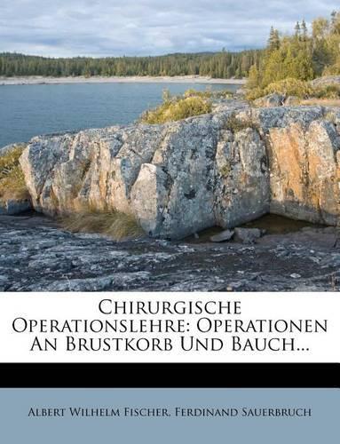 Chirurgische Operationslehre