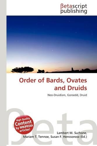 Order of Bards, Ovates and Druids