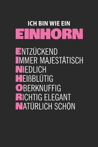 Ich Bin Wie Ein Einhorn