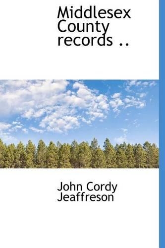 Middlesex County Records ..