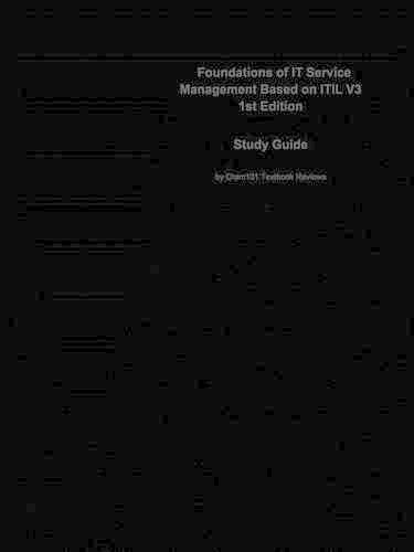 Foundations of It Service Management Based on Itil V3