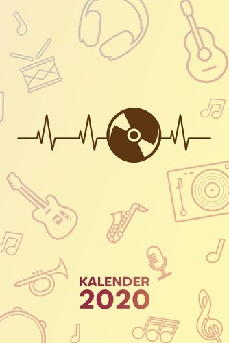 Kalender 2020: A5 Party Terminplaner für Musik Liebhaber mit DATUM - 52 Kalenderwochen für Termine & To-Do Listen - Ich liebe Musik Terminkalender Musikliebe Jahre