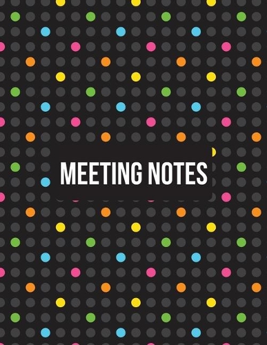 Meeting Notes: Detailed meeting notes journal for recording meeting minutes with detailed sections to keep track of attendees and action items. Cover(14)