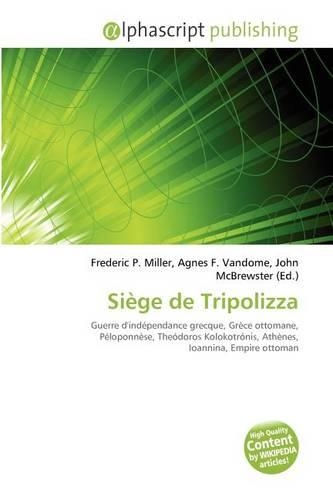 Siege de Tripolizza