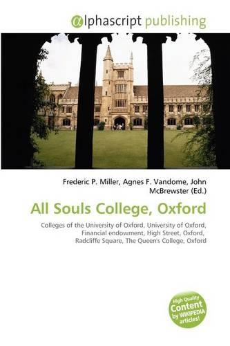 All Souls College, Oxford