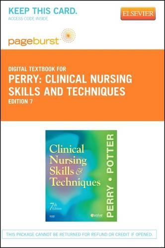 Clinical Nursing Skills and Techniques - Elsevier eBook on Vitalsource (Retail Access Card)