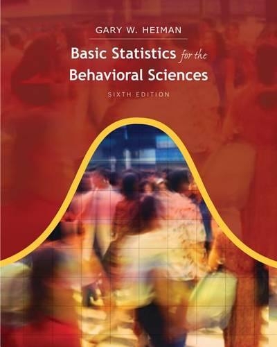 Cengage Advantage Books: Basic Statistics for the Behavioral Sciences