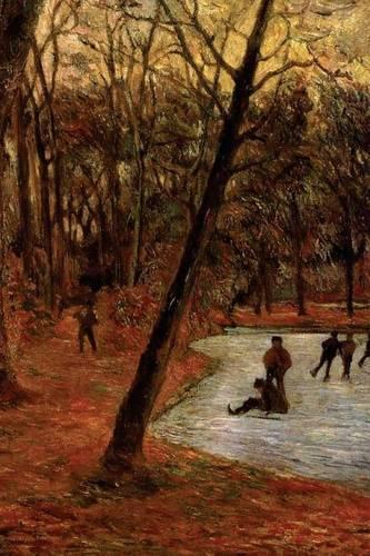 "Skaters in Fredericksberg Park" by Paul Gauguin - 1884: Journal (Blank / Lined)(Art of Life Journals)