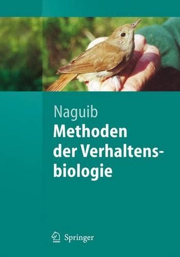 Methoden Der Verhaltensbiologie: (Springer-Lehrbuch)