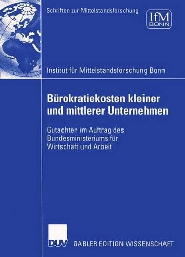Bürokratiekosten kleiner und mittlerer Unternehmen