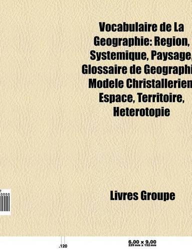 Vocabulaire de La Geographie