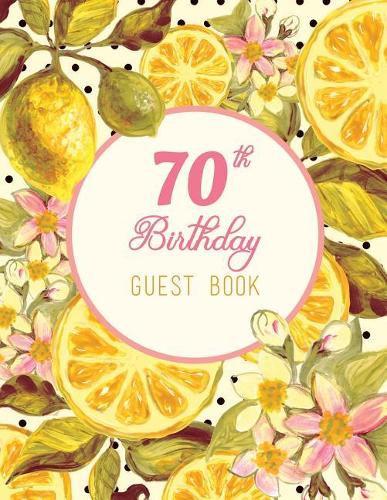 70th Birthday Guest Book