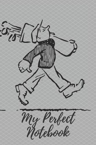 My Perfect Notebook: Notebook Sketchbook Journal with Sport Golf Boy, Perfect for Drawing Writing Painting School Home and Class