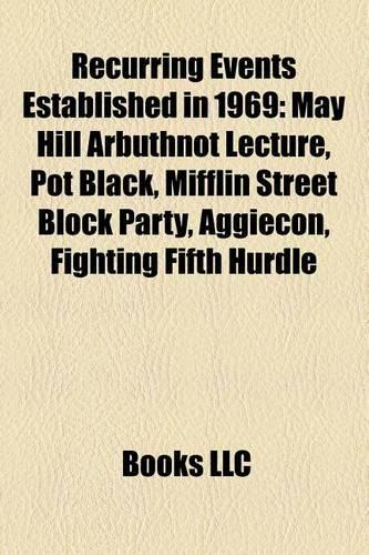 Recurring Events Established in 1969