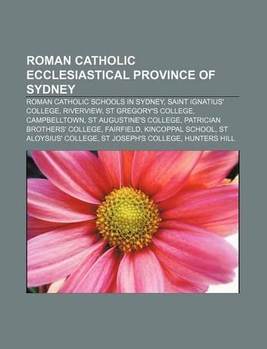 Roman Catholic Ecclesiastical Province of Sydney