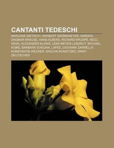 Cantanti Tedeschi