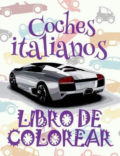 ✌ Coches italianos ✎ Libro de Colorear Carros Colorear Niños 7 Años ✍ Libro de Colorear Infantil
