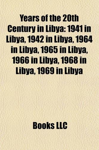 Years of the 20th Century in Libya