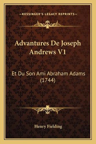 Advantures De Joseph Andrews V1