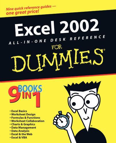 Excel 2002 All-in-one Desk Reference for Dummies