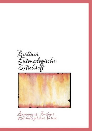Berliner Entomologische Zeitschrift