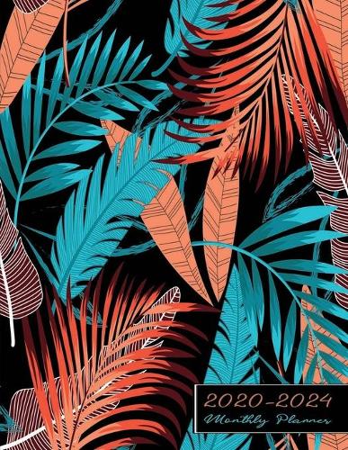 2020-24 Monthly Planner: Calendar Planner and Diary - 60 Months of Use for Scheduling Appointments - Summer Leaves