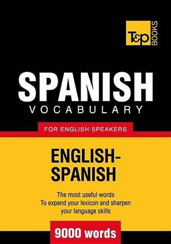 T&p English-Spanish Vocabulary 9000 Words