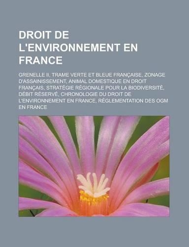 Droit de L'Environnement En France