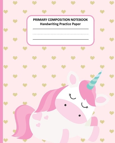 PRIMARY COMPOSITION NOTEBOOK Handwriting Practice Paper